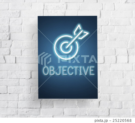 Target Mission vision Business Goal Aim Concept 25220568