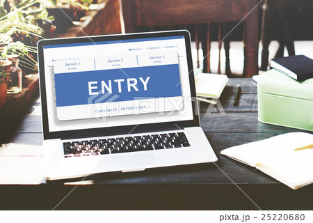 Entry Pending Waiting Approved Reject Concept 25220680