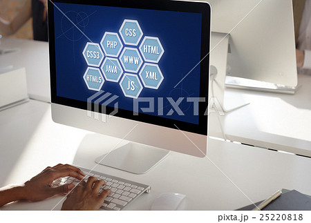 Computer Programming IT Codes Development Concept 25220818