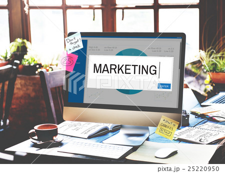 Marketing Analytics Strategy Solution Business Concept 25220950