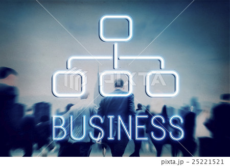 Business Organization Chart Company Concept 25221521