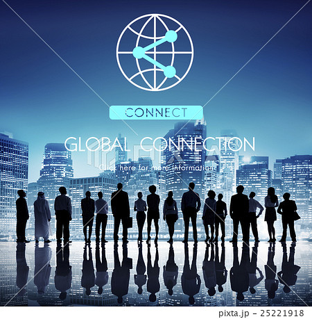 Connection Internet Communication Network Sharing Concept 25221918