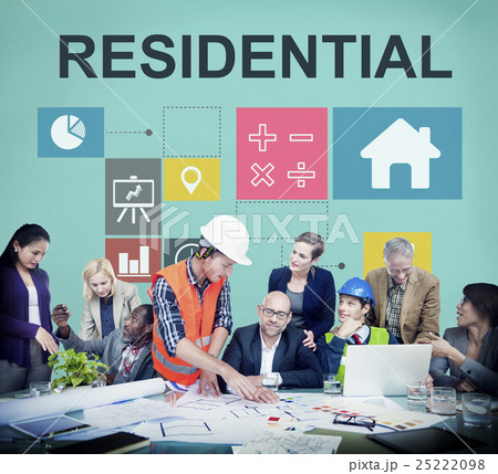 Residential Property Investment House Chart Concept 25222098