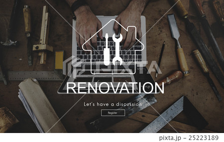 Technology Renovation Casual Carftsperson Concept 25223189