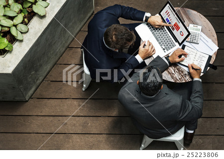 Businessmen Meeting Discussion Connection Concept 25223806