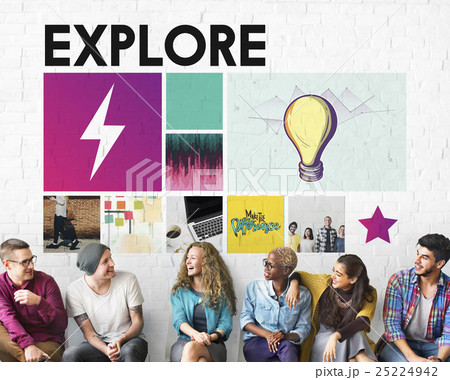 People Togetherness Brainstorming Ideas Concept People Togetherness Brainstorming Ideas Concept 25224942