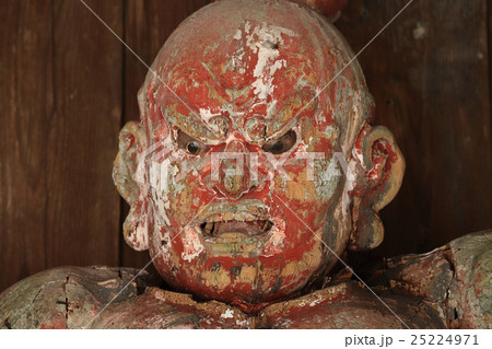 四国別格霊場第一番札所「大山寺」仁王像 阿形 25224971