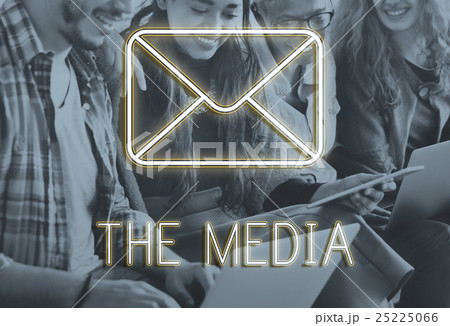 Message Social Network Chat Texting Graphic Concept 25225066