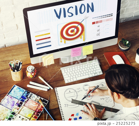 Plan Strategy Target Aim Success Concept 25225275