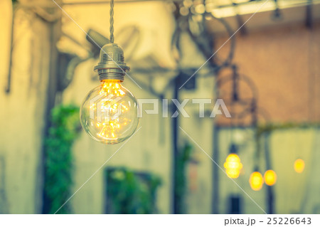 Vintage Lighting decor ( Filtered image processed vintage effect. ) . 25226643