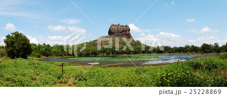 The panorama of Sigiriya (Lion's rock) The panorama of Sigiriya (Lion's rock) 25228869