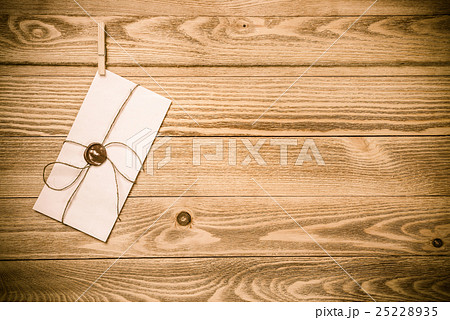Mail envelope on rope Mail envelope on rope 25228935