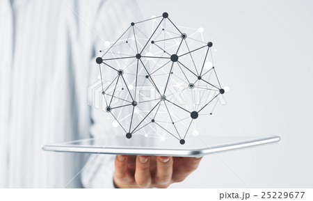 Wireless connection concept 25229677