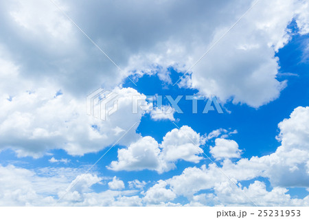 blue sky background with white clouds 25231953