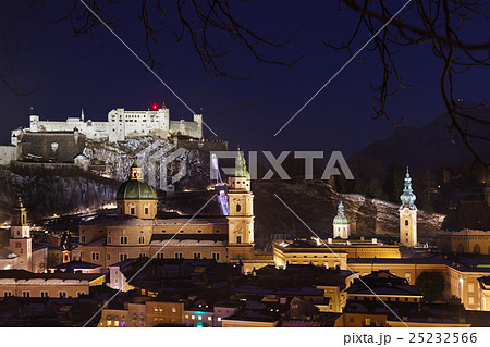Salzburg and castle Hohensalzburg - Austria 25232566