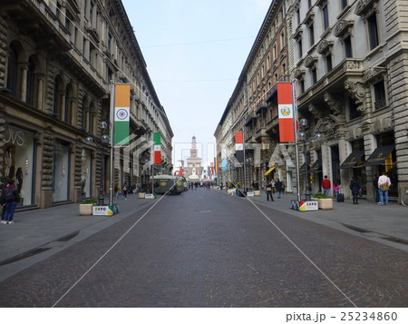 ダンテ通り(イタリア:ミラノ) ダンテ通り(イタリア:ミラノ) 25234860