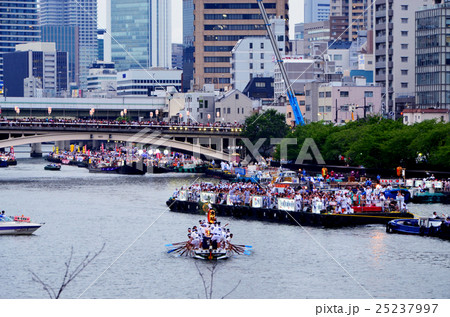 大阪 天神祭 船渡御 大阪 天神祭 船渡御 25237997