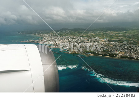 石垣の風景【空撮】 石垣の風景【空撮】 25238482