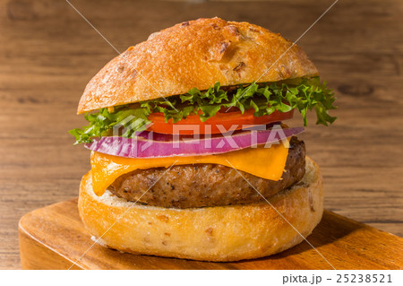 典型的なハンバーガー　Hamburger United States dish 25238521