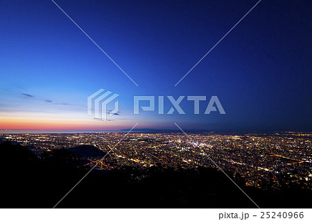 札幌藻岩山から見た夜景 札幌藻岩山から見た夜景 25240966