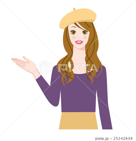 女性　案内 25242639
