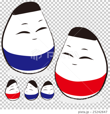 起き上がり小法師（福島の民芸品） 25242647