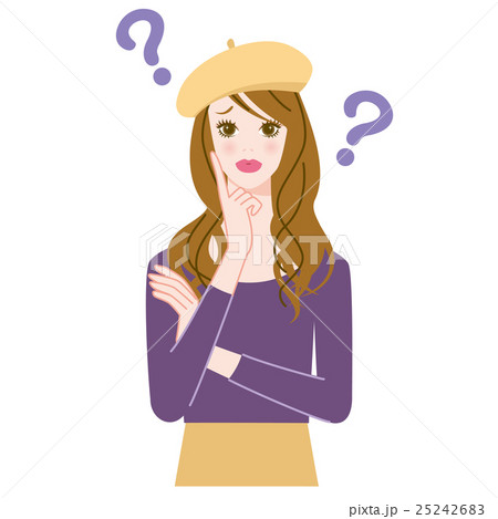 女性　疑問 25242683