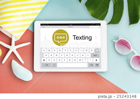 Messenger Chatting Social Networking Concept Messenger Chatting Social Networking Concept 25243148
