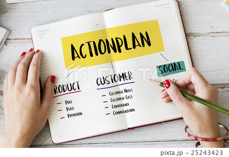 Action Plan Strategy List Process Concept Action Plan Strategy List Process Concept 25243423