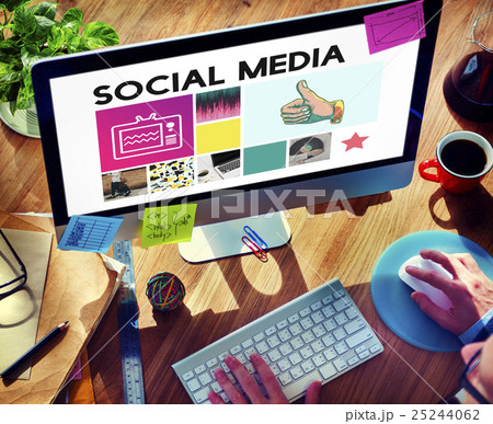 Social Media Community Connection Information Concept Social Media Community Connection Information Concept 25244062