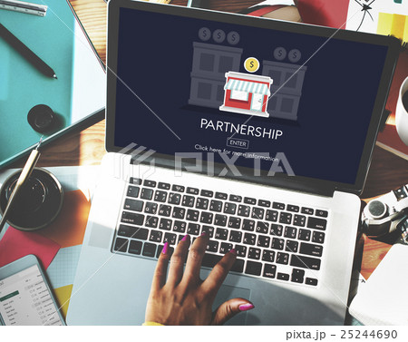 Partnership Launch Startup New Business Concept Partnership Launch Startup New Business Concept 25244690