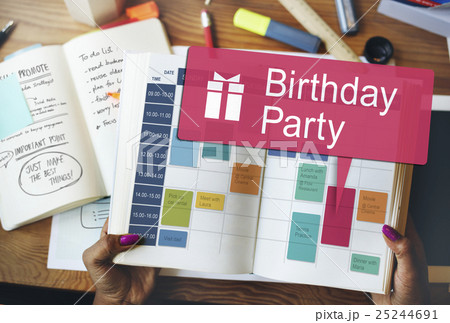 Birthday Party Anniversary Celebrate Happiness Concept Birthday Party Anniversary Celebrate Happiness Concept 25244691