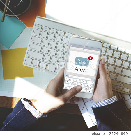 Online Message Social Network Concept 25244899