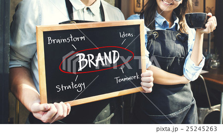 Goals Business Brand Launch Corporate Success Concept 25245263