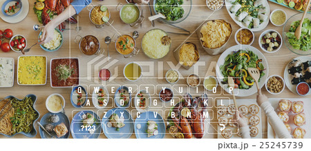 Key Board Message Keypad Technology Concept 25245739