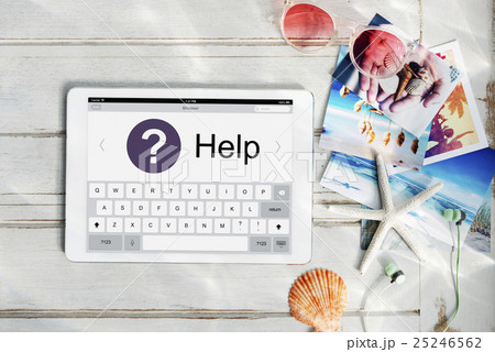 Call Center Information Operator Service Graphic Concept 25246562