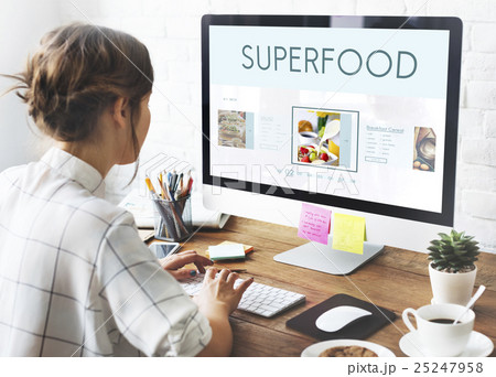 Healthy Foods Wellbeing Lifestyle Nutrition Concept Healthy Foods Wellbeing Lifestyle Nutrition Concept 25247958