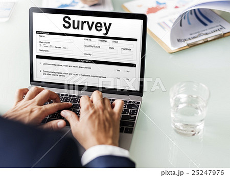 Survey Form Research Marketing Mark Concept 25247976