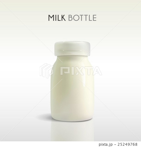 Milk glass bottle template Milk glass bottle template 25249768