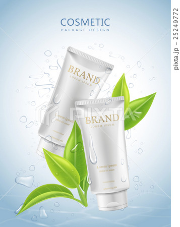 Refreshing cosmetic package design 25249772