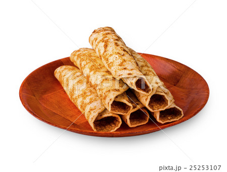 freshly baked pancake baked 25253107