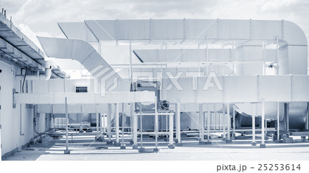 Industrial Air Ventilation system on top roof 25253614