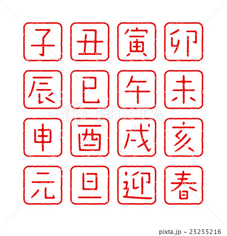 十二支 十二支 25255216