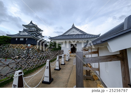 浜松城と天守門 25256797