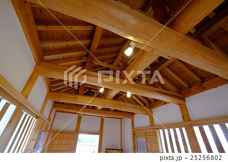 浜松城 天守門の骨組 浜松城 天守門の骨組 25256802