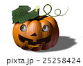 ハロウィンのカボチャ～目玉付 25258424