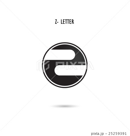 Creative Z-letter icon abstract logo design. 25259391