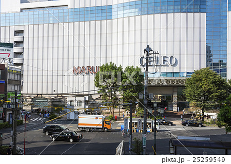 国分寺駅南口ロータリーの写真素材