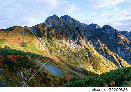 秋晴れの剱岳 25260388