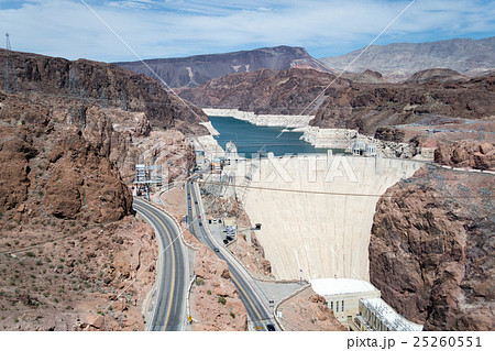 Hoover dam from the Bypass bridge 25260551